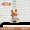 Bonita Pantalla Decorativa de Ganso Blanco Grande Figura Acostada Regalo Sanador para Escritorio de Oficina Cumpleaños de Mejor Amigo