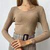 Suéter de cuello en V para mujer, estilo extranjero, coreano, ajustado, de otoño e invierno, venta al por mayor, de AliExpress, Amazon, entre otros países europeos y americanos.
