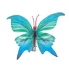 Grampo de Cabelo Borboleta Fantasia Jardim de Alice Transfronteiriço, Presilha de Cabelo de Tecido Tridimensional Vibrante, Acessório de Cabelo Estilo Antigo Hanfu