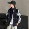 Jaquetas de Primavera e Outono para Meninos 2026 Novos Corta-Ventos de Outono para Crianças Maiores e Meninos, Looks de Outono Estilosos e Modernos