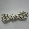 Cordão de Corda Trançada de Poliéster de 5 mm, Corda Trançada Colorida Feita à Mão, Cordão de Fechamento Paracord, Cordão para Chapéu