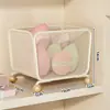 Caja de almacenamiento de mascarillas faciales de gran capacidad, cesta de almacenamiento de cosméticos para lavabo de baño, estante para productos de cuidado de la piel de escritorio para baño