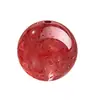 Cristal de Fresa Grado 8A/9A Cuentas Sueltas Pulsera DIY Cuentas Rojo Sangre de Paloma Cristal Natural Cuentas de Pulsera Semi-Terminadas