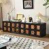 Estilo Vintage Cajonera de Seda Xiangyun Gabinete Modular Madera Maciza Retro Gabinete Carmen Nuevo Estilo Chino Mueble de TV Mesa de Noche