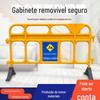 Cerca móvel de plástico de novo material Cavalo de ferro Cavalo de borracha tráfego de cavalo de água cerca de cavalo cerca barricada construção cerca de proteção rodoviária