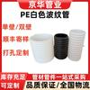 Indústria de tubos Jinghua fabricantes de tubos corrugados de PEAD personalizados tubo perfurado branco tubo de infiltração tubo corrugado de PE plástico