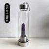 Vaso de Cristal Natural Hexagonal Transfronterizo Columna de Energía para Spa Taza Deportiva Botella de Agua Fábrica Venta al por Mayor