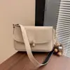 Bolso de Hombro Texturizado de Gama Alta para Mujer, Bolso Nuevo Retro de Moda Otoño e Invierno 2025, Bolso Baguette Versátil con Textura de Nicho