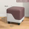 Banqueta pequena para casa sala de estar mesa de centro banqueta de sofá luxo leve madeira maciça banquinho pequeno confortável para sentar por muito tempo banquinho baixo banqueta resistente para trocar de sapatos
