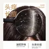 Cuidado del Folículo Piloso Masaje Capilar Líquido Etiqueta Personalizada OEM Tratamiento para el Enrojecimiento y la Picazón del Cuero Cabelludo Masaje de Cabeza Cabello Negro Champú Herbal