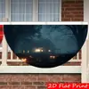 Fábrica Transfronteriza Modelo Nuevo Amazon Transfronterizo Aliexpress Venta Caliente Decoración de Bandera de Media Luna Halloween Festival de Fantasmas Fiesta