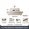 Tongyuite Luxo Acessível Moderno Estilo Creme Puff Tecla de Piano Pacote Macio Quarto Principal Francês Classe Atmosfera Cama de Couro