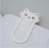 Transfronterizo Nuevo Producto Creativo Gato Dibujos Animados Animal Acrílico Marcapáginas Aprendizaje Lectura Clip para Libro Anotación de Libro Acrílico