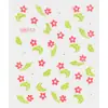 Adesivos para Unhas Yimei New Flower Lote Misto Adesivos 3D para Unhas Pequenos Adesivos Frescos de Tulipa para Unhas Adesivos para Unhas