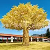 Árvore banyan de simulação personalizada árvore falsa grande decoração de jardim cênico paisagismo adereços para sets de cinema e televisão instalação porta a porta possível