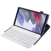 Funda de Cuero con Teclado Bluetooth Inalámbrico Adecuada para Redmi Pad Se 8.7 pulgadas Funda Protectora para Tablet Redmi Se 8.7