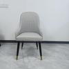Directo de fábrica hotel restaurante silla de madera maciza cuero PU coreano mesa de comedor eléctrica caja de lujo silla de comedor a juego blanca