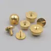 [Ferretería Jiasheng] Clavos de Pie de Cobre Puro, Tornillos Inferiores de Latón, Artículos de Cuero Hechos a Mano para Bricolaje, Bolsos, Hebillas de Esquina Redondeada de Ferretería