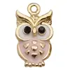 Accesorios para Joyería DIY Pulsera Colgante de Búho Colgante Pequeño de Goteo de Aceite Creativo Colgante de Aleación Venta al por Mayor Explosiones Transfronterizas