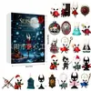 Nuevo Navidad Perfecta - Calendario de Adviento Caja Sorpresa Decoración de Árbol de Navidad Colgante Acrílico para Amantes de los Gatos