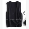 Ropa Especial Zhengqi/ Chaleco de Punto sin Costuras de Moda en Capas Abrigo de Lana para Mujer