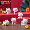 Lindo Lingote Gato de la Suerte Muñeca Linda Casa de Muñecas Accesorios de Decoración DIY Micro Paisaje Coche Escritorio Adornos Pequeños