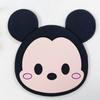 Acessórios de borracha macia do Mickey de desenho animado DIY LOGO de geladeira suporte de celular caixa de armazenamento buraco sapatos patch de copo