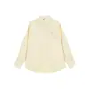 Camisa a Rayas Bordada con Cara Sonriente Estilo Americano, Unisex Moderna Casual Protección Solar Holgada Versátil Camisa Chaqueta de Pareja