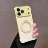 Capa de Celular 2 em 1 com Suporte Giratório Degradê Compatível com Apple 17PROMAX Tendência 16PRO Luxo 14 À Prova de Queda