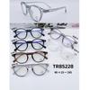 Explosions TR90 transparente ultraligero liso para correr ocio nueva moda mainstream anti-luz azul espejo plano 85228