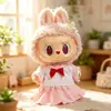 Ropa para Muñeca de Peluche de Tela de 38 cm Verano Súper Linda Chica Azul Marino Rosa Blanco Juego de Reemplazo