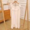 Pijamas de Algodón Nube para Mujer, Estilo Delgado, Primavera/Verano 2025, Conjunto Camisola y Pantalones Cortos, Mangas con Volantes, Ropa de Dormir de Dibujos Animados, Estilo Femenino