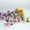 Película con Estampado de Flores de Magnolia para Decoración del Hogar, Flores Artificiales para Sala de Estar, Mesa de Comedor, Dormitorio, Flores de Magnolia para Decoración del Hogar