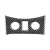 Aplicável a 2010-2013 Infiniti G37 adesivo decorativo para painel central de controle interno de fibra de carbono modificação interna do carro