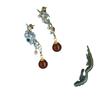 Aretes de Estilo Étnico Nuevos Chinoiserie Estilo Nacional Retro Aretes Super Hada Estilo Palacio Menghualu Aretes Antiguos
