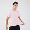 Camiseta Deportiva de Manga Corta para Hombre de Verano de Secado Rápido para Correr, Fitness, Deportes, Cuello Redondo, Color Puro, Ropa de Trabajo en Equipo, Deportiva, Trendy