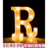 Luz LED de Feliz Cumpleaños, Número en Inglés Luz de Colores, Accesorios Luminosos para Escena de Confesión Romántica, Luz de Letra al por Mayor
