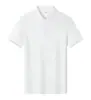 Nueva camisa polo lisa de cuatro botones con 2 botones, 55% algodón, manga corta, se puede imprimir con logo o bordar, adecuada para ropa de trabajo