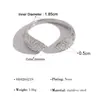 Conjunto de Anéis Europeu Estilo INS com Strass, Meia-Lua e Coração Vazado, Cor Aço, Joia de Mão Aberta Exquisita e Versátil para Mulheres
