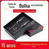 Tampa de vidro de vinho tinto caixa de embalagem de fornecimento de vidro de vinho Flip caixa de embalagem de presente de vinho tinto embalagem de livro ordem de caixa