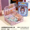 Pegatinas de Vestir Mochi Doudou Pequeño Sin Cortar Dos en Uno Divertidas Creativas para Niños Niñas Escena de Dibujos Animados Pegatinas