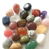 Fábrica em estoque pedra rolante de cristal partícula grande polimento expansão aromaterapia pedra decoração aquário peixe Buda atacado