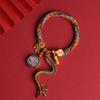 Thangka estilo Tíbet Ocho Dioses Patronos Cinco Maestros Manjusri Thangka estilo Tíbet Cuerda de Mano Pulsera Zakiram Femenina Regalo Masculino