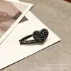 Presilha para Cabelo Pequena com Mecha na Testa Mini Laço de Strass Presilha para Franja Lateral Presilha de Bico de Pato de Alta Qualidade Acessório de Cabelo Grampo