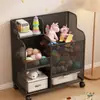 Estante de Armazenamento de Brinquedos para Bebês e Crianças de Chão Removível Estante de Armazenamento Doméstico Estante de Brinquedos Simples Classificação e Organização Armazenamento