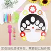 Pintura Facial da Ópera de Pequim Performance da Essência Nacional Infantil DIY Feito à Mão Estilo Jardim de Infância Coloração Desenho Pintura Máscara Dia das Crianças Dia de Ano Novo