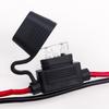 Cable de enchufe de alimentación con portafusibles de inyección media adecuado para descarga de batería de litio de bicicleta eléctrica