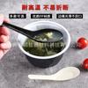 Cucharas Desechables de Plástico Espeso para Sopa China, Cucharas Grandes de Tambor para Arroz y Fideos, Cucharas de Comedor, Cucharas de Plástico para Llevar, Ventas del Fabricante