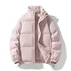 2026 Nuevo Modelo Chaqueta Corta de Invierno para Hombre Estilo Coreano y Japonés Exportación Ropa de Algodón para Jóvenes Moda Gruesa Cálida Chaqueta de Algodón
