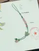 Rope Teñido a Mano Estilo Chino Cheongsam Traje Tang Disfraz Han Botón a Presión Colgante para Mujer Retro Guofeng Colgante Colgante Accesorios para Ropa Botón